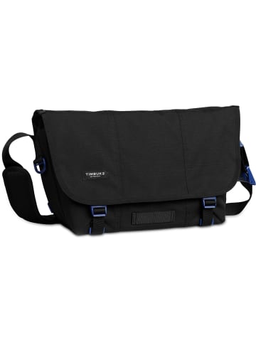 Timbuk2 Heritage Flight Classic Messenger M 46 cm Laptopfach in jet black/blue wish