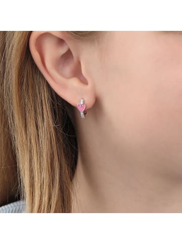 Prinzessin Lillifee Creolen Silber 925, rhodiniert in Silber