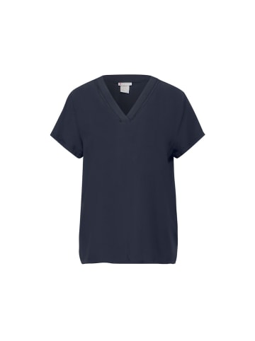 Street One Halbarmbluse in deep blue