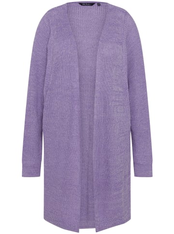 Ulla Popken Strickjacke in lavendel