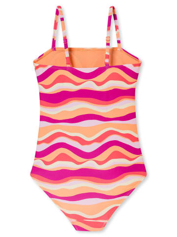 Schiesser Badeanzug Aqua Teens in vivid red