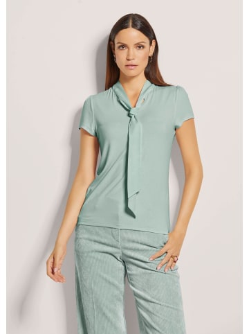 MADELEINE Kurzarmoberteil mit Schluppe in salbei