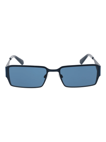 CALVIN KLEIN JEANS Unisex Sonnenbrille Rechtwinklig Blau