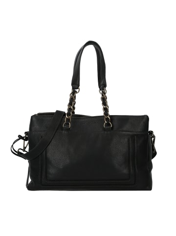 Cowboysbag Chained Barton Schultertasche Leder 40 cm black