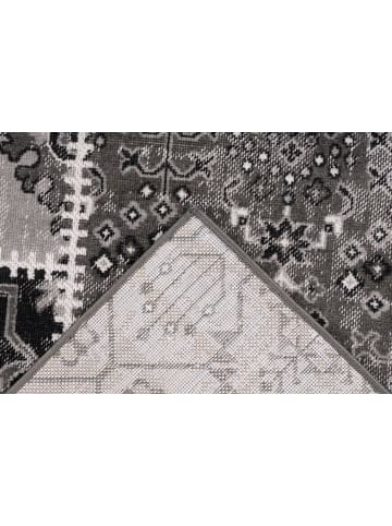 Kayoom Kurzflor Teppich Ariya 425 in grau - rechteckig