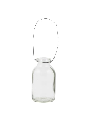 IB Laursen Flasche mini für Blumen zum Aufhängen in klar