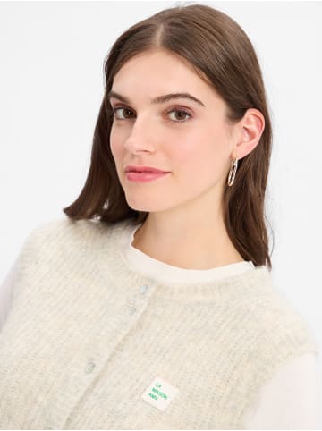 American Vintage Strickjacke East in beige hellgrau - 0001