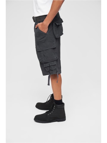 Brandit Cargo Shorts in charcoal