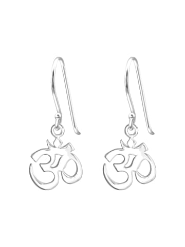 Alexander York Ohrringe Om YOGA SYMBOL in 925 Sterling Silber, 2-tlg.