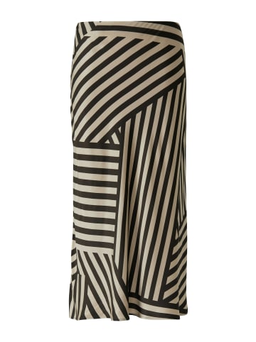 comma Satinrock in schoko beige - 0001