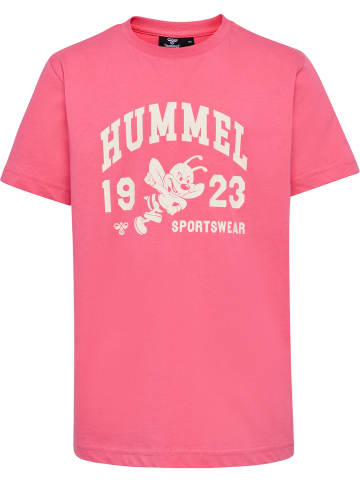 Hummel Hummel T-Shirt Hmlprint Kinder in BUBBLEGUM