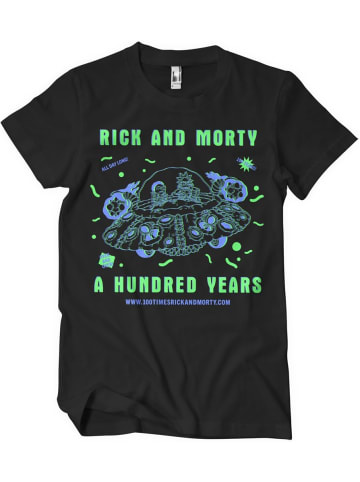 Rick and Morty T-Shirt in Schwarz