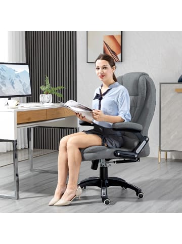 Vinsetto Massagestuhl-67B x 74T x 107-116H cm-Grau