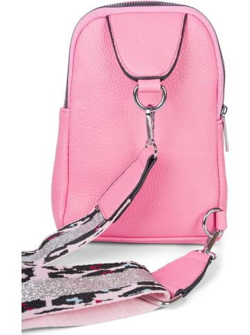 styleBREAKER One Shoulder Rucksack Tasche in Rosa