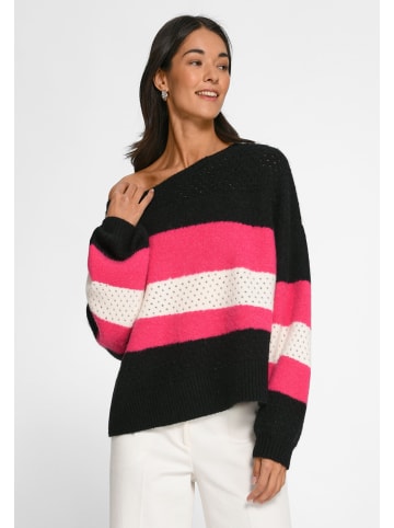 TALBOT RUNHOF X PETER HAHN Strickrundhalspullover Jumper in PINK