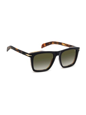 David Beckham Männer Sonnenbrille Quadratisch Schwarz