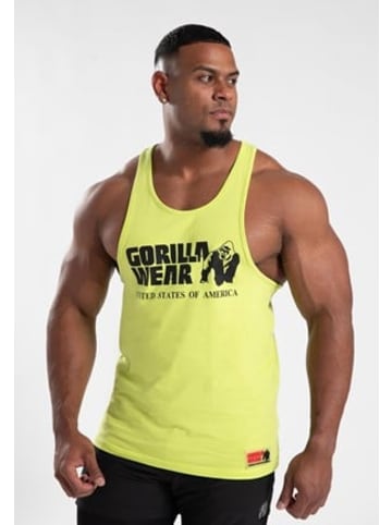 Gorilla Wear Klassisches Tanktop – Wild Lime