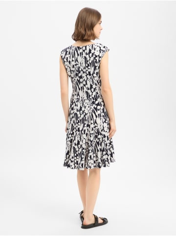 Ambiance Kleid in weiß marine - 0004