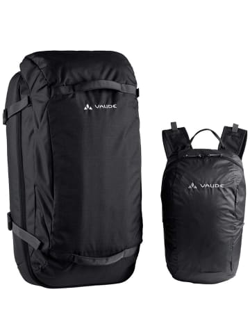 Vaude Mundo 50 L +To Go - Reiserucksack 15.6" M 65 cm (black) in schwarz