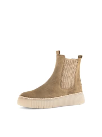 Gabor Fashion Chelsea Boots in beige