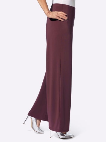 WITT WEIDEN Jerseyhose in burgund