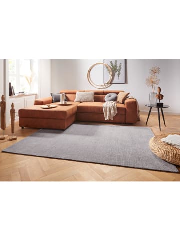 Kurzflor Teppich Supersoft in Hellgrau