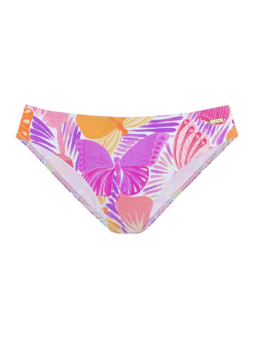 Sunseeker Bikini-Hose in lila-orange