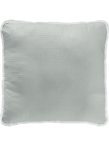 Erwin Müller Textilfaser Kuschelkissen Amper in weiß/grau