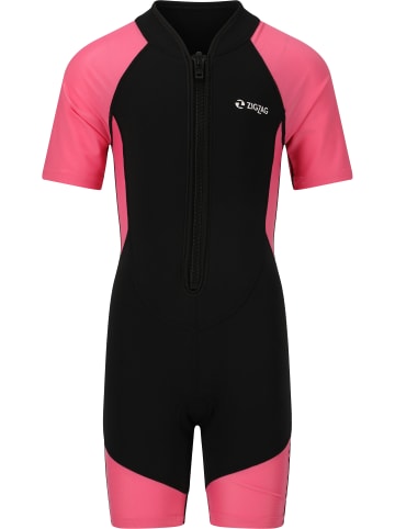 Zigzag Badeanzug Neoprene in 4139 Shocking Pink