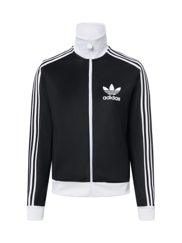 Adidas originals Sweatjacke Classic TT in schwarz weiß - 0001