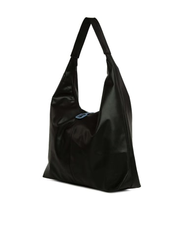 BAGmori Schultertasche in Schwarz
