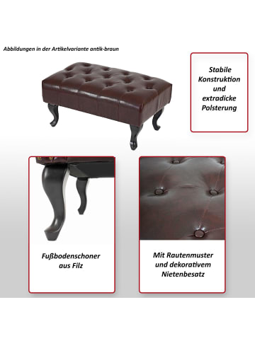 MCW Ottomane Oxford, Schwarz