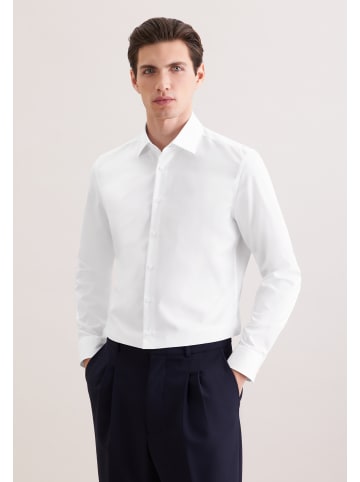 Seidensticker Business Hemd Slim in Weiß