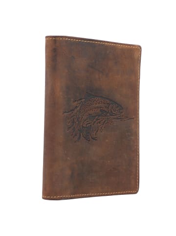Greenburry Vintage Dokumenten Etui Leder 12 cm in forelle