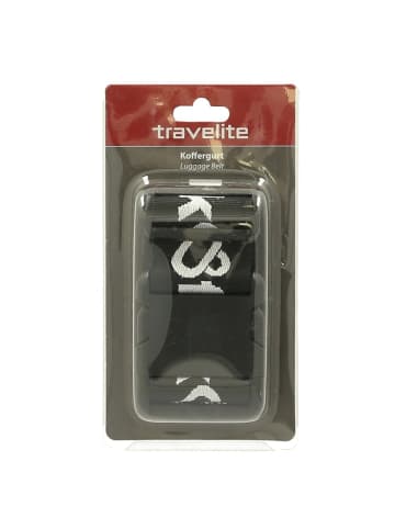 travelite markenkoffer.de Luggage Strap - Koffergurt 210 cm in schwarz