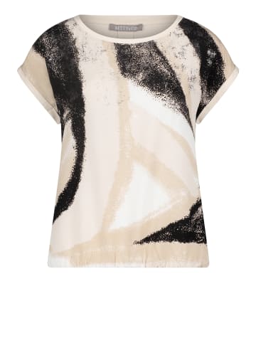 BETTY & CO Casual-Shirt mit Print in Nature-Black