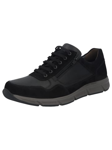 Solidus Schnürschuhe Kai VELOUR/TARTU MILLED/TARTU blac in Schwarz