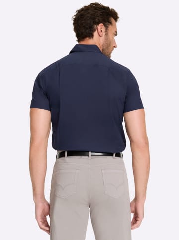 WITT WEIDEN Kurzarm-Hemd in marine