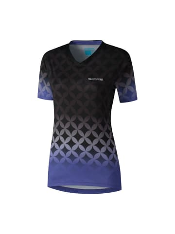 SHIMANO Short Sleeve Jersey Woman's SAIKO in Purple