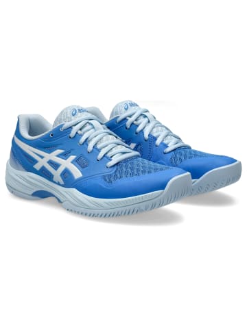 asics Trainignsschuh GEL-COURT HUNTER 3 in blue coast/white
