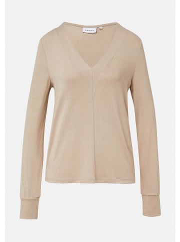 comma T-Shirt in 82W2_sandfarben