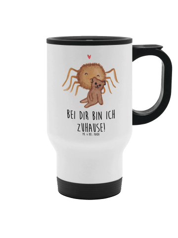 Mr. & Mrs. Panda thermosbecher Spinne Agathe Teddy mit Spruch in Weiß