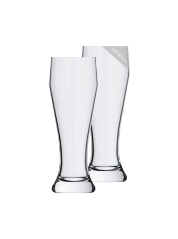 Rastal 120er Set Weizenbiergläser Ranft 0,5 l in transparent