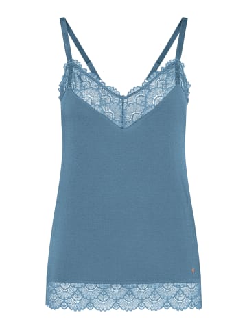 JOOP! Spaghetti Top Sheer Luxury in Stormy Blue