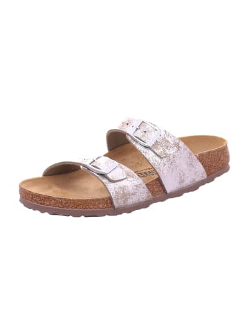 Birkenstock Klassische Pantoletten in Silber