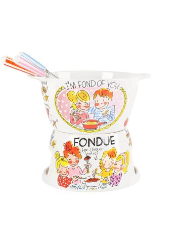 Blond Amsterdam 6er-Set Fonduegabel Ich mag dich in Bunt - 30 x 30cm