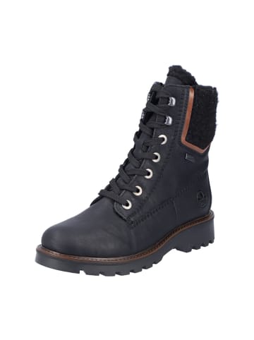 rieker Schnürstiefeletten in Schwarz