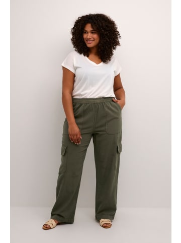 KAFFE curve Casual Hose KCnana Loose fit in Grape Leaf