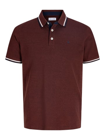 Jack & Jones Poloshirt in Fired Brick