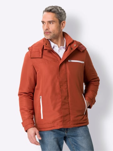 Sieh an! Winterjacke in rostrot